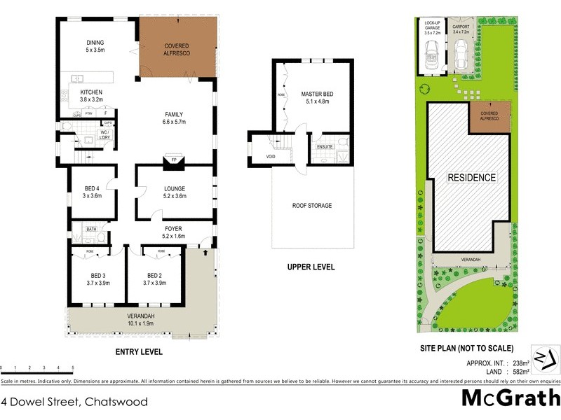 4 Dowel Street, Chatswood NSW 2067 Floorplan
