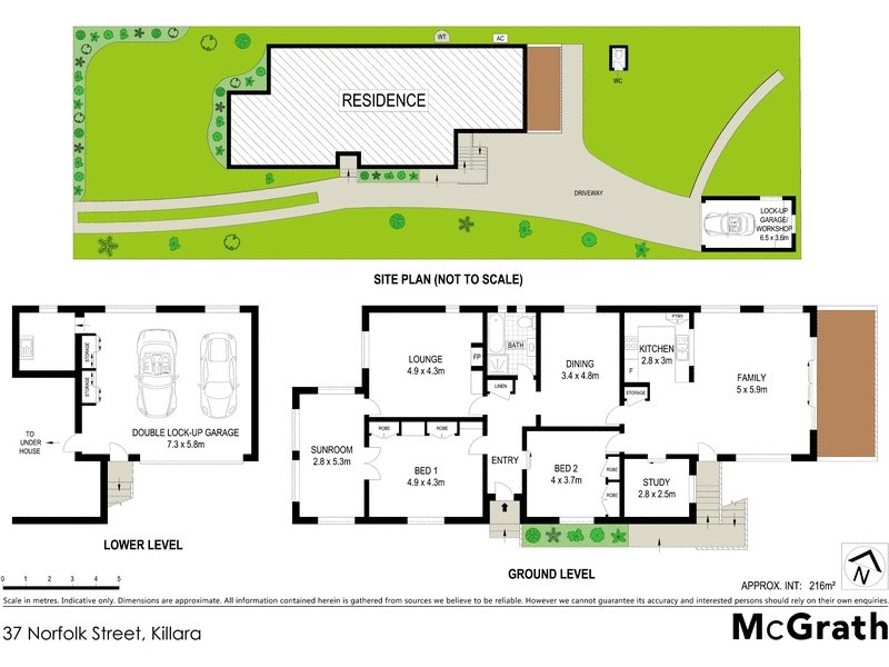 37 Norfolk Street, Killara NSW 2071 Floorplan