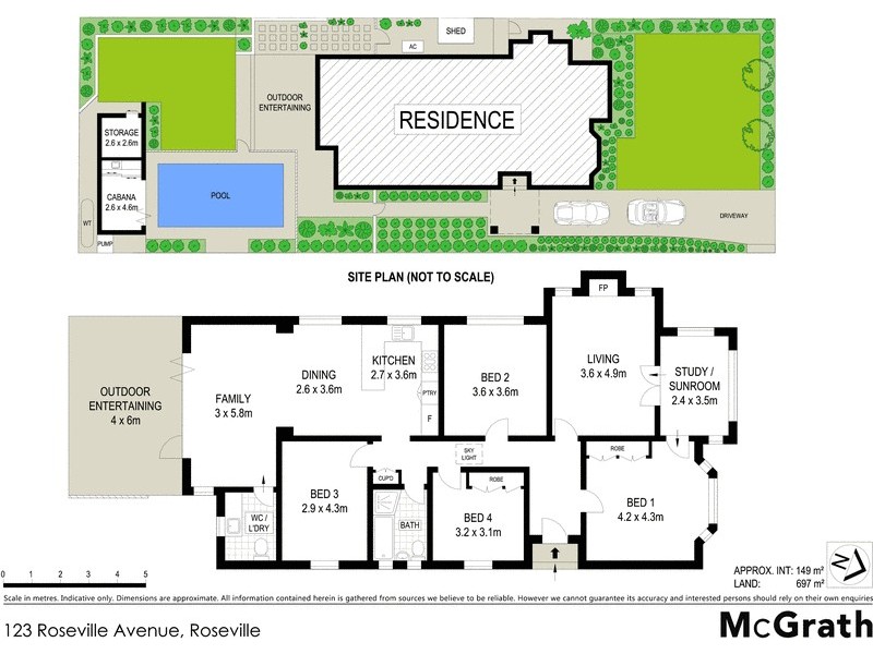 123 Roseville Avenue, Roseville NSW 2069 Floorplan