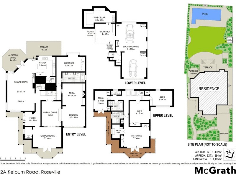 2A Kelburn Road, Roseville NSW 2069 Floorplan