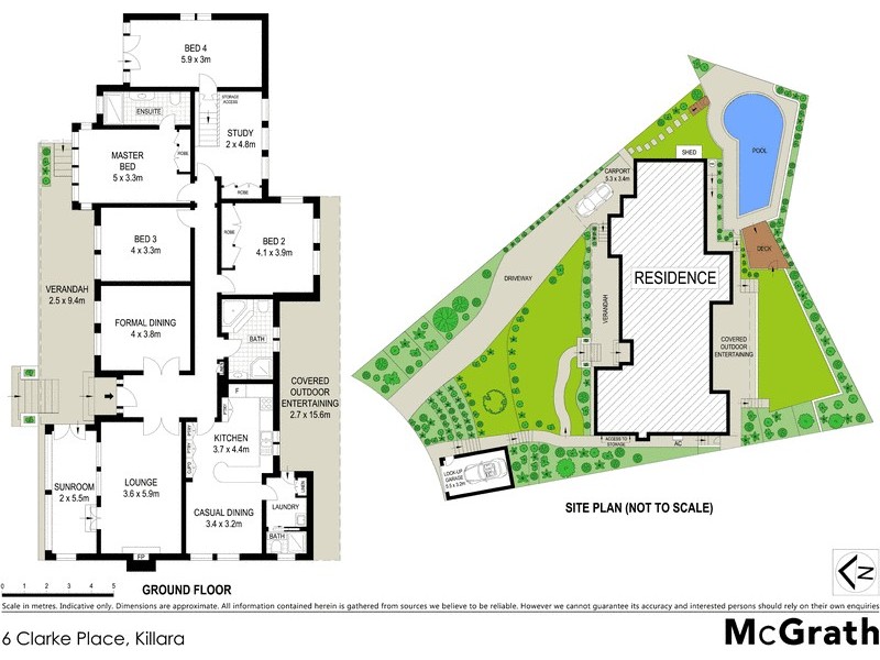 6 Clarke Place, Killara NSW 2071 Floorplan
