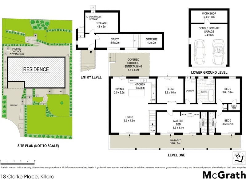 18 Clarke Place, Killara NSW 2071 Floorplan