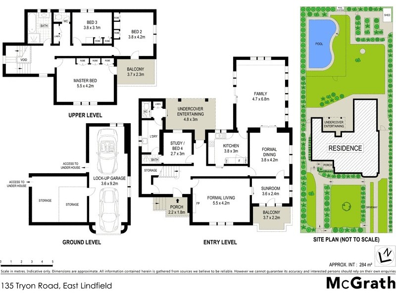 135 Tryon Road, East Lindfield NSW 2070 Floorplan