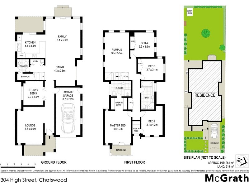 304 High Street, Chatswood NSW 2067 Floorplan