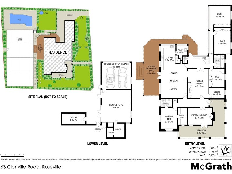 63 Clanville Road, Roseville NSW 2069 Floorplan