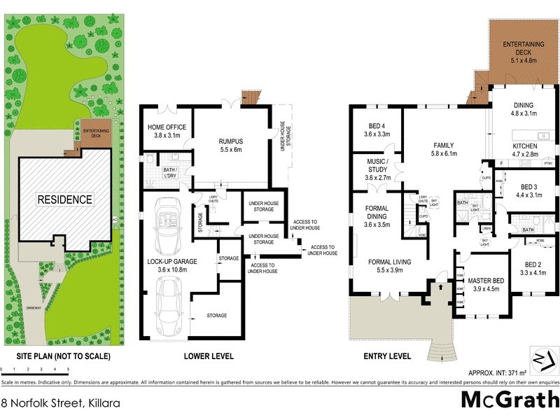 8 Norfolk Street, Killara NSW 2071 Floorplan