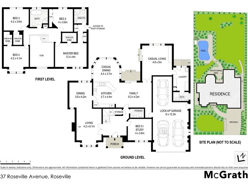 37 Roseville Avenue, Roseville NSW 2069 Floorplan