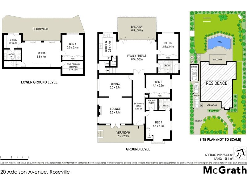 20 Addison Avenue, Roseville NSW 2069 Floorplan