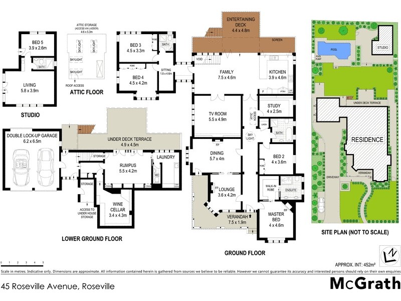 45 Roseville Avenue, Roseville NSW 2069 Floorplan