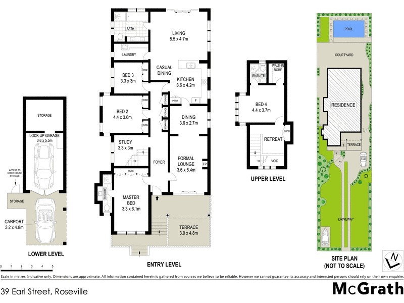 39 Earl Street, Roseville NSW 2069 Floorplan