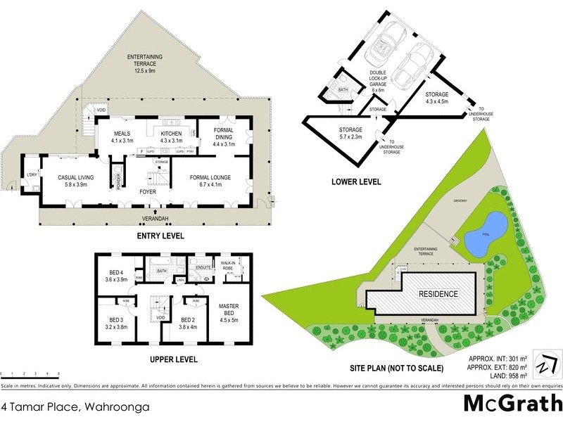 4 Tamar Place, Wahroonga NSW 2076 Floorplan