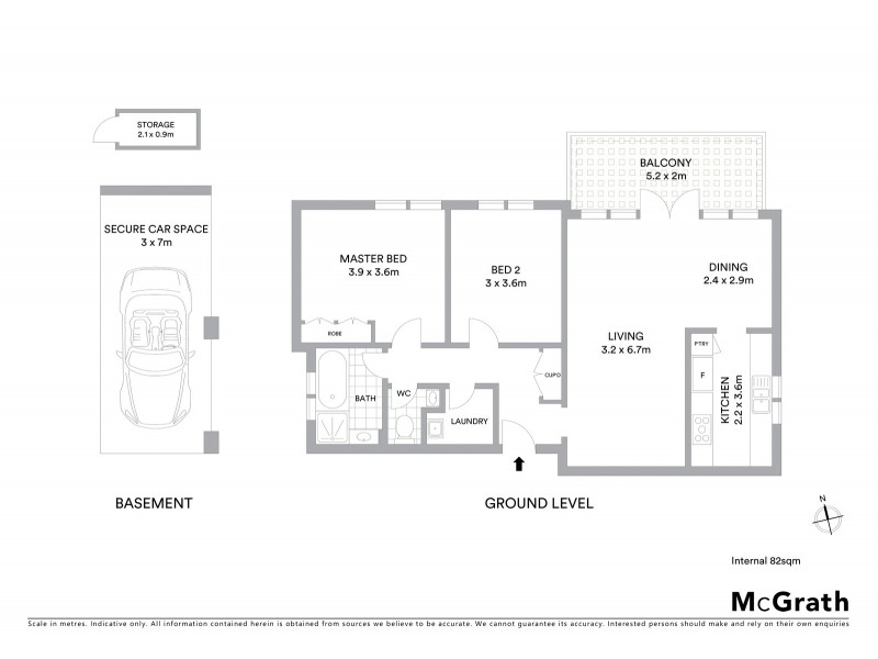 4/393 Pacific Highway, Lindfield NSW 2070 Floorplan