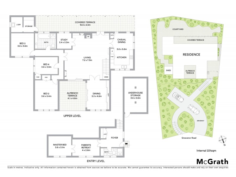 104 Grosvenor Road, Lindfield NSW 2070 Floorplan