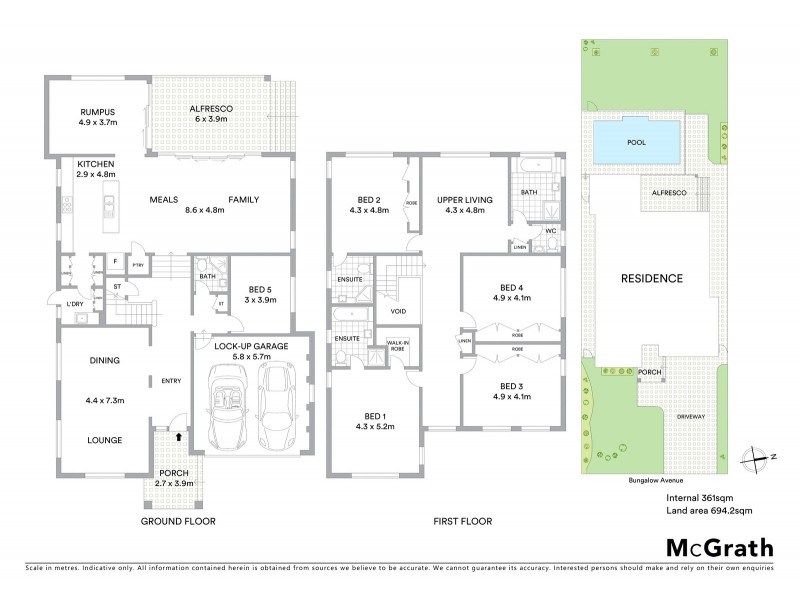 24 Bungalow Avenue, Pymble NSW 2073 Floorplan