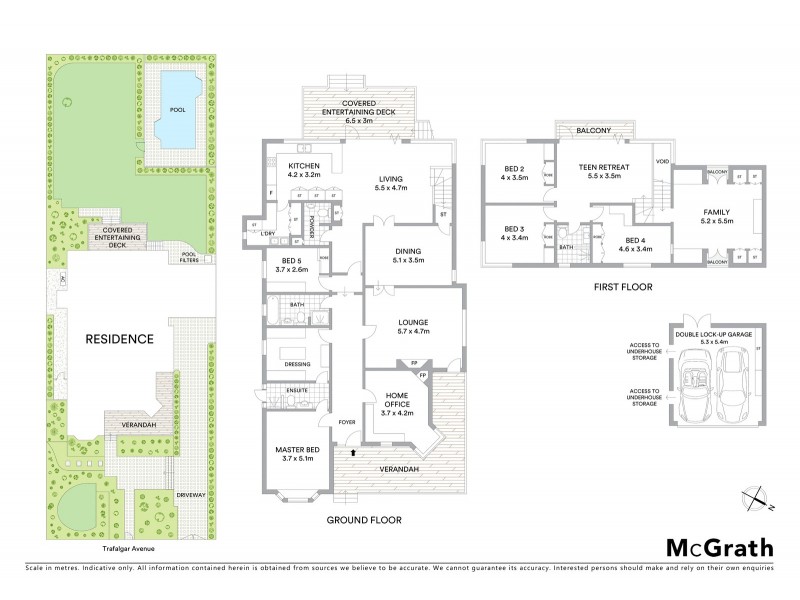 44 Trafalgar Avenue, Lindfield NSW 2070 Floorplan