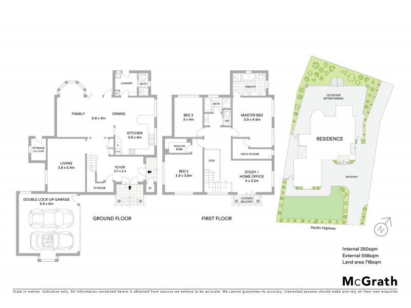 703 Pacific Highway, Mount Kuring-gai NSW 2080 Floorplan