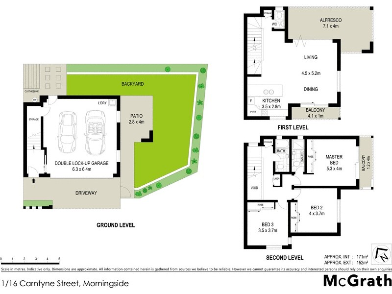 1/16 Carntyne Street, Morningside QLD 4170 Floorplan