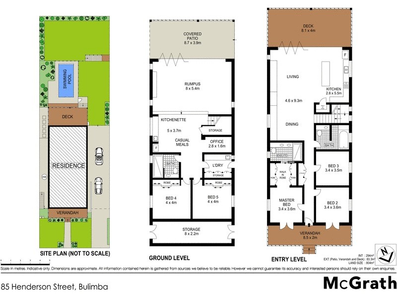 85 Henderson Street, Bulimba QLD 4171 Floorplan