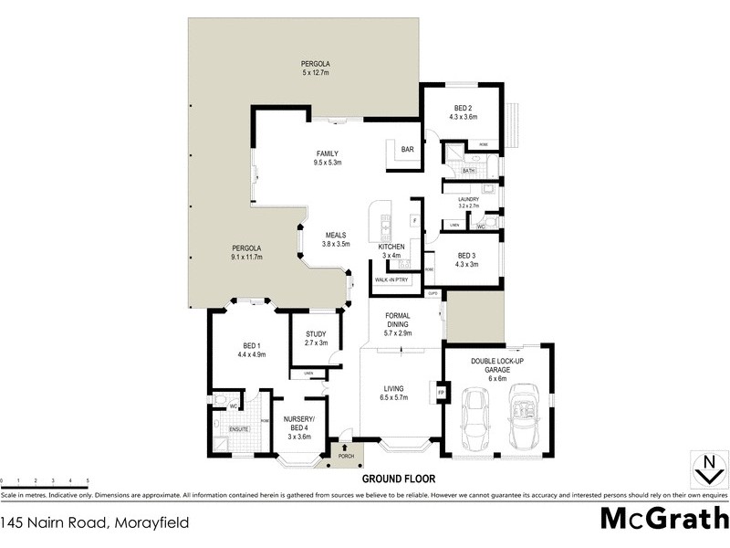 145 Nairn Road, Morayfield QLD 4506 Floorplan