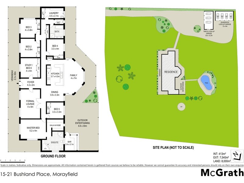 15 Bushland Place, Morayfield QLD 4506 Floorplan
