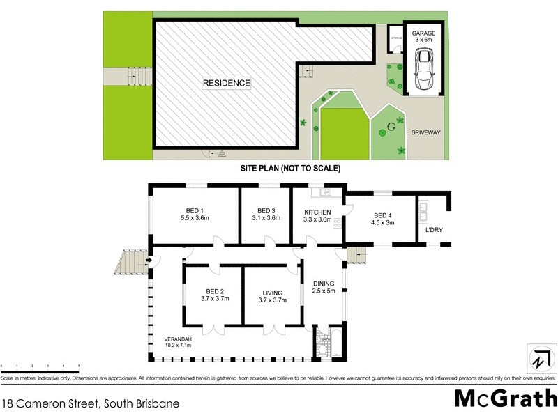 18 Cameron Street, South Brisbane QLD 4101 Floorplan