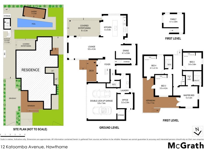 12 Katoomba Avenue, Hawthorne QLD 4171 Floorplan