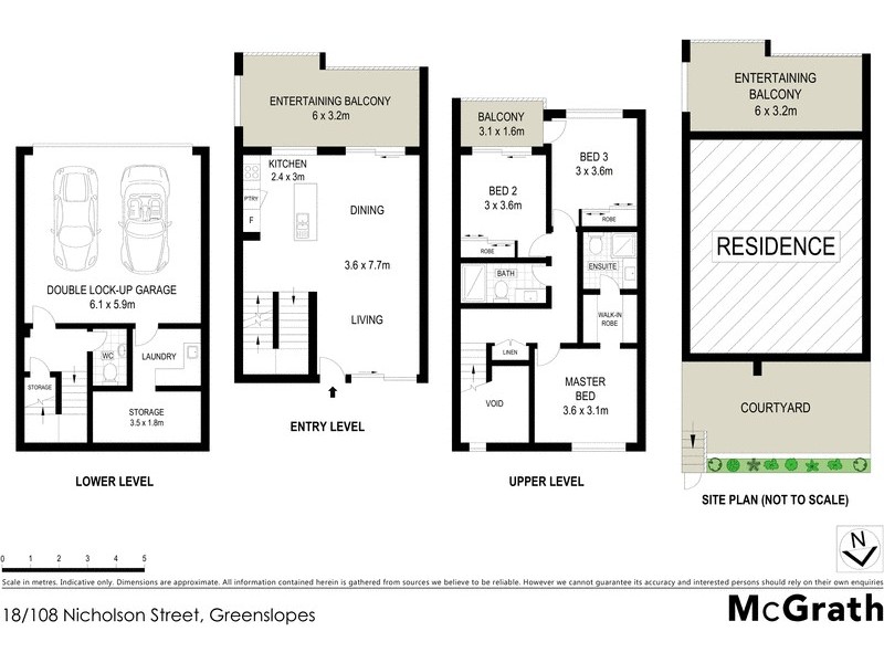 18/108 Nicholson Street, Greenslopes QLD 4120 Floorplan