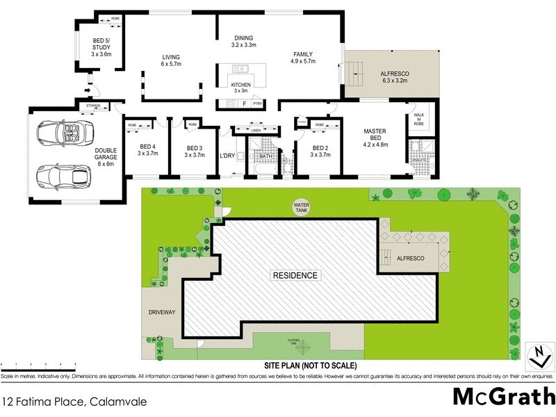 12 Fatima Place, Calamvale QLD 4116 Floorplan