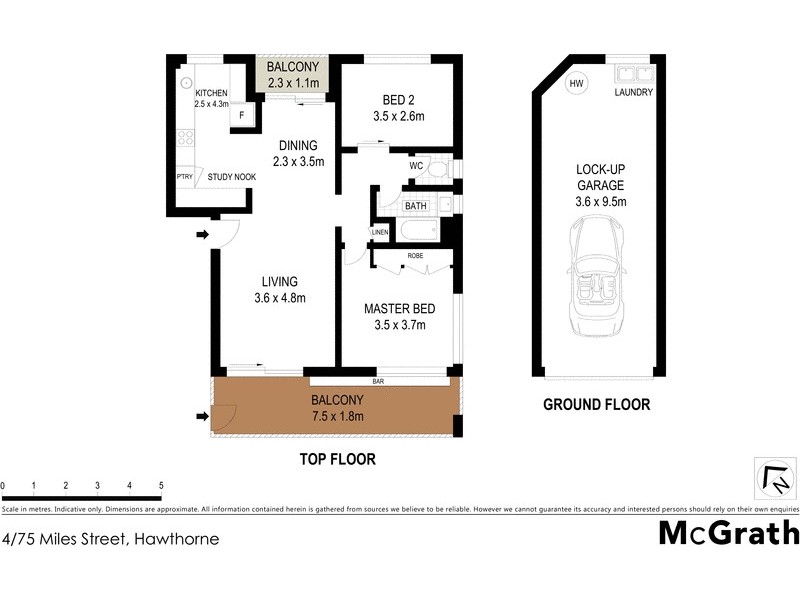 4/75 Miles Street, Hawthorne QLD 4171 Floorplan
