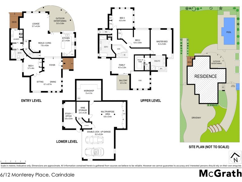 6/12 Monterey Place, Carindale QLD 4152 Floorplan