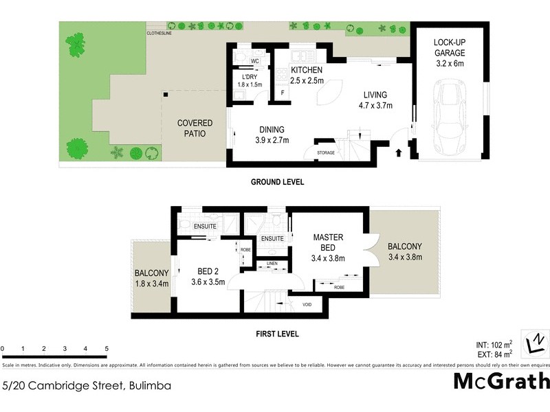 5/20 Cambridge Street, Bulimba QLD 4171 Floorplan