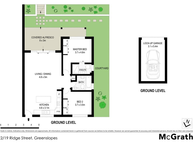 2/19 Ridge Street, Greenslopes QLD 4120 Floorplan