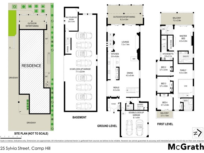 25 Sylvia Street, Camp Hill QLD 4152 Floorplan