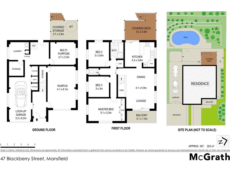 47 Blackberry Street, Mansfield QLD 4122 Floorplan