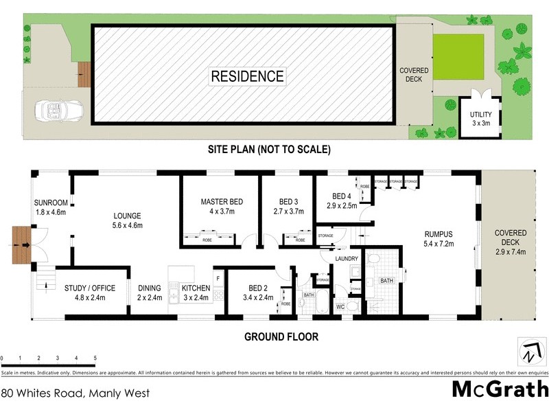 80 Whites Road, Manly West QLD 4179 Floorplan