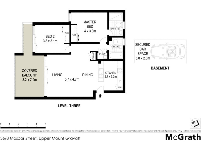 36/8 Mascar Street, Upper Mount Gravatt QLD 4122 Floorplan