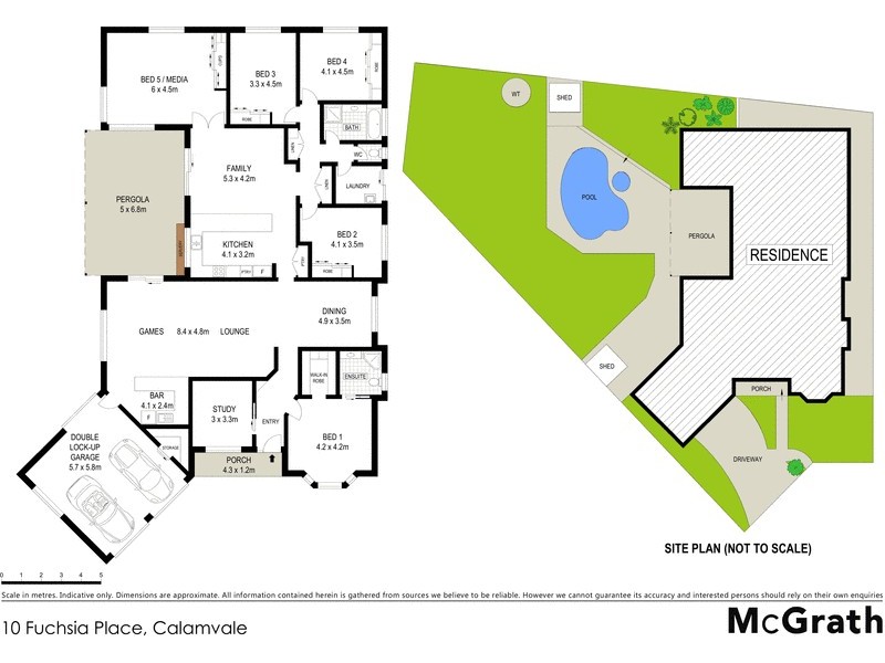 10 Fuchsia Place, Calamvale QLD 4116 Floorplan