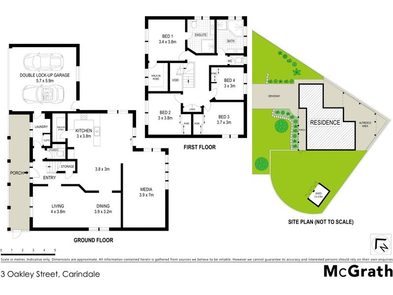 3 Oakley Street, Carindale QLD 4152 Floorplan
