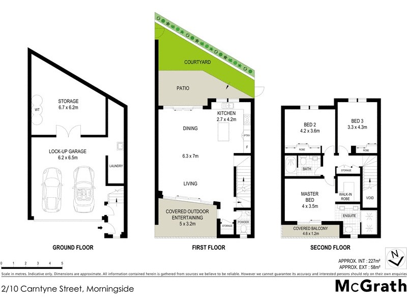 2/10 Carntyne Street, Morningside QLD 4170 Floorplan