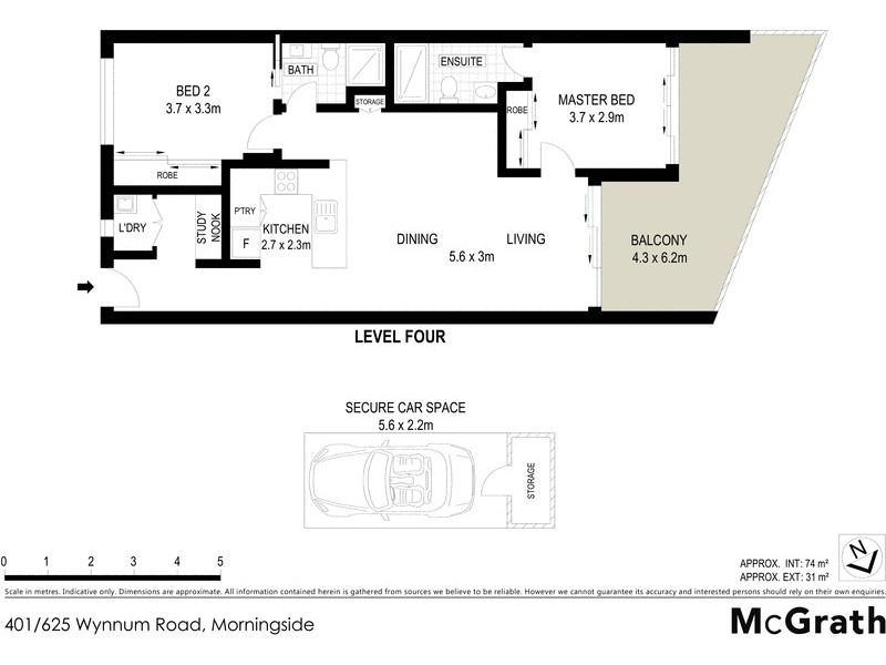 625 Wynnum Road, Morningside QLD 4170 Floorplan