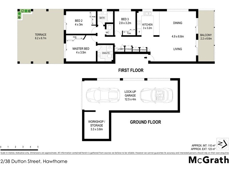 2/38 Dutton Street, Hawthorne QLD 4171 Floorplan