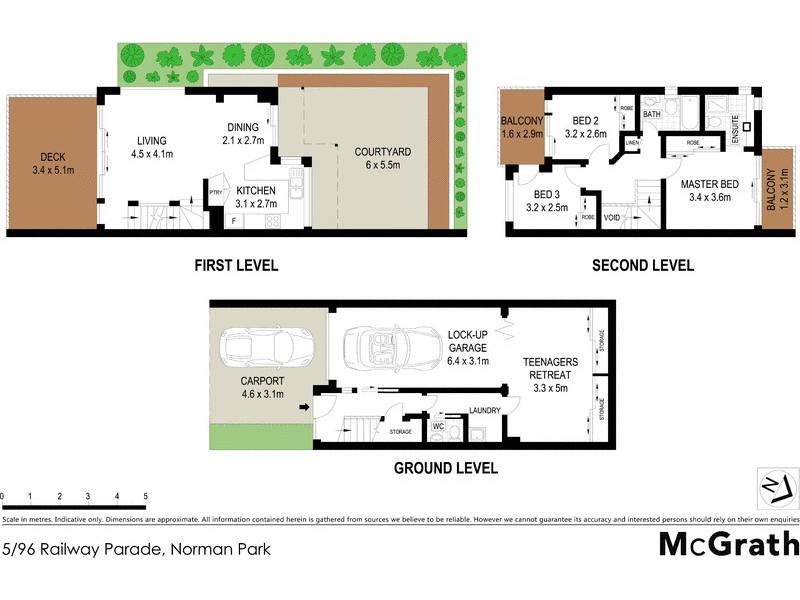 5/96 Railway Parade, Norman Park QLD 4170 Floorplan