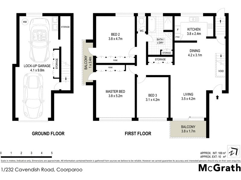 1/232 Cavendish Road, Coorparoo QLD 4151 Floorplan