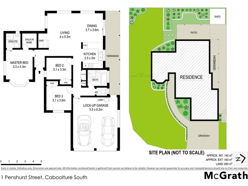 1 Penshurst Street, Caboolture South QLD 4510 Floorplan