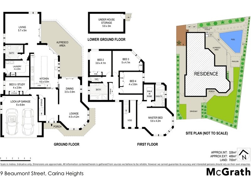 9 Beaumont Street, Carina Heights QLD 4152 Floorplan