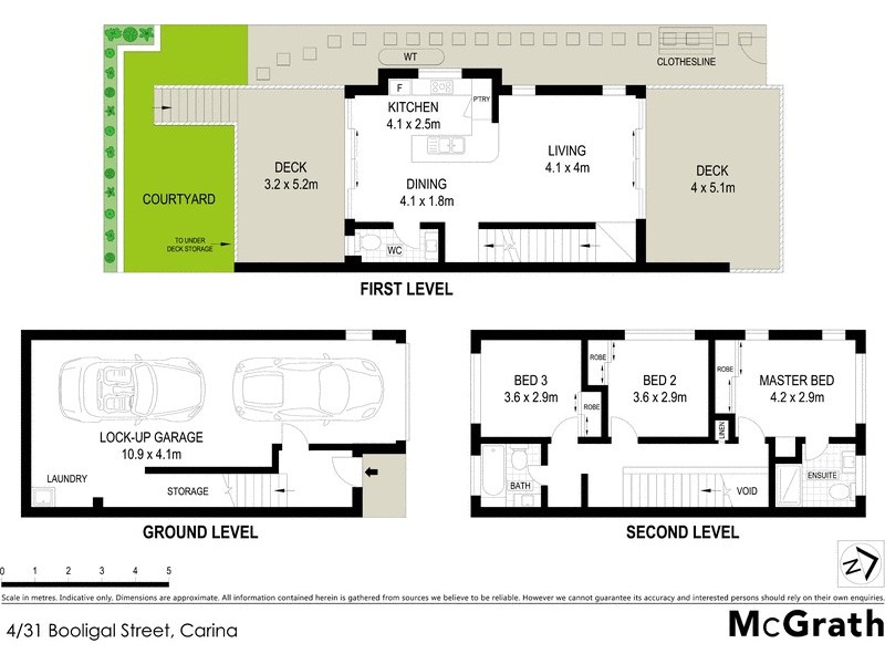 4/31 Booligal Street, Carina QLD 4152 Floorplan