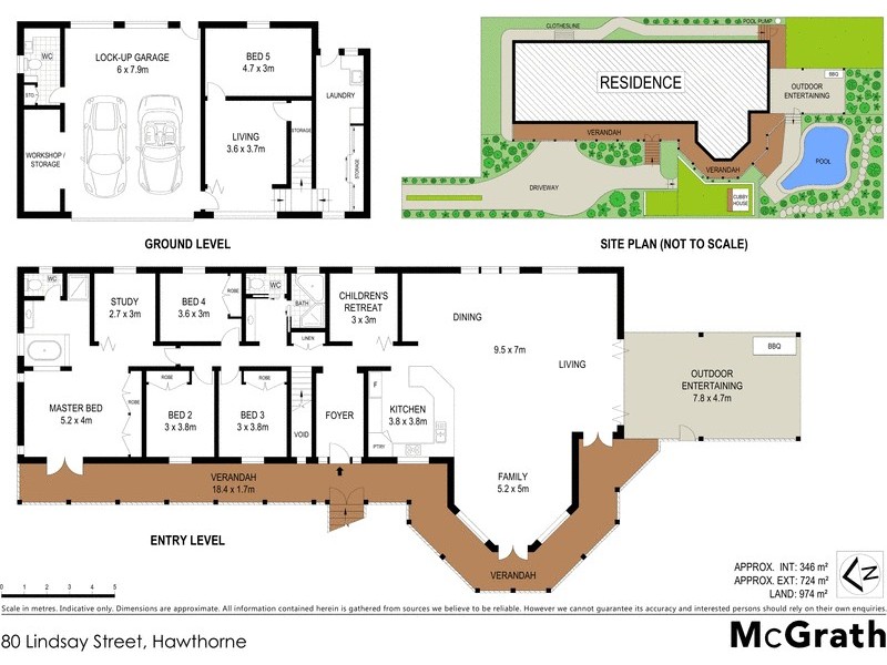 80 Lindsay Street, Hawthorne QLD 4171 Floorplan