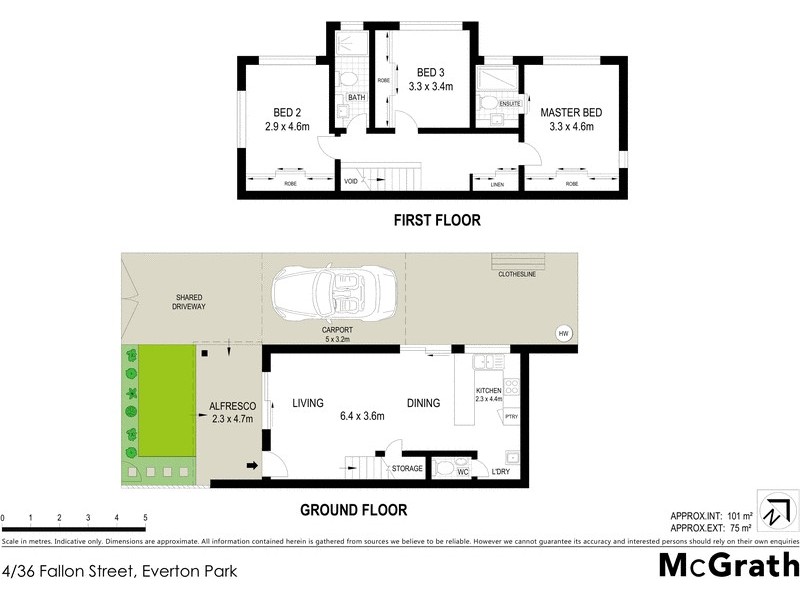 4/36 Fallon Street, Everton Park QLD 4053 Floorplan