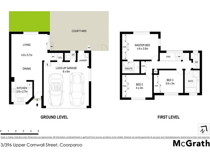 3/396 Upper Cornwall Street, Coorparoo QLD 4151 Floorplan