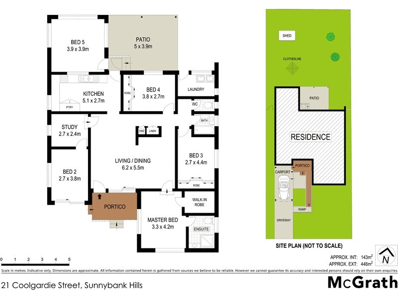 21 Coolgardie Street, Sunnybank Hills QLD 4109 Floorplan